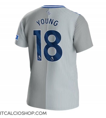 Everton Ashley Young #18 Terza Maglia 2023-24 Manica Corta